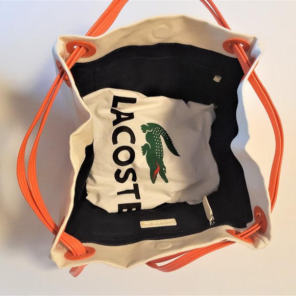 NWT Lacoste bucket bag - Picture 5 of 14